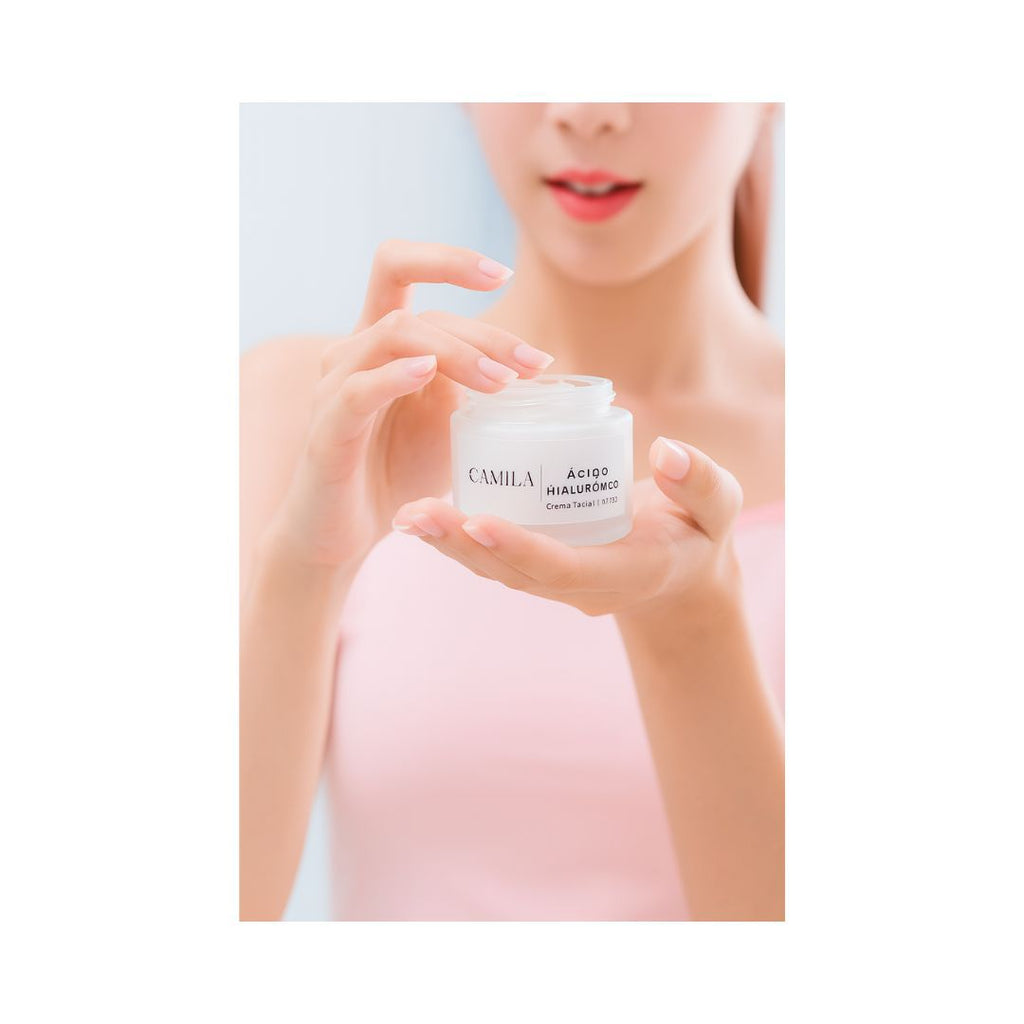Crema Facial con Ácido Hialurónico