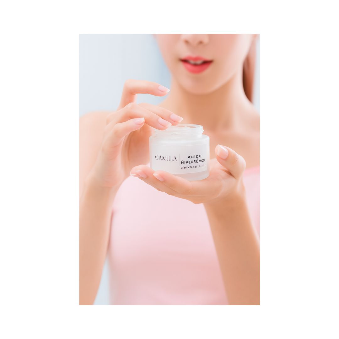 Crema Facial con Ácido Hialurónico